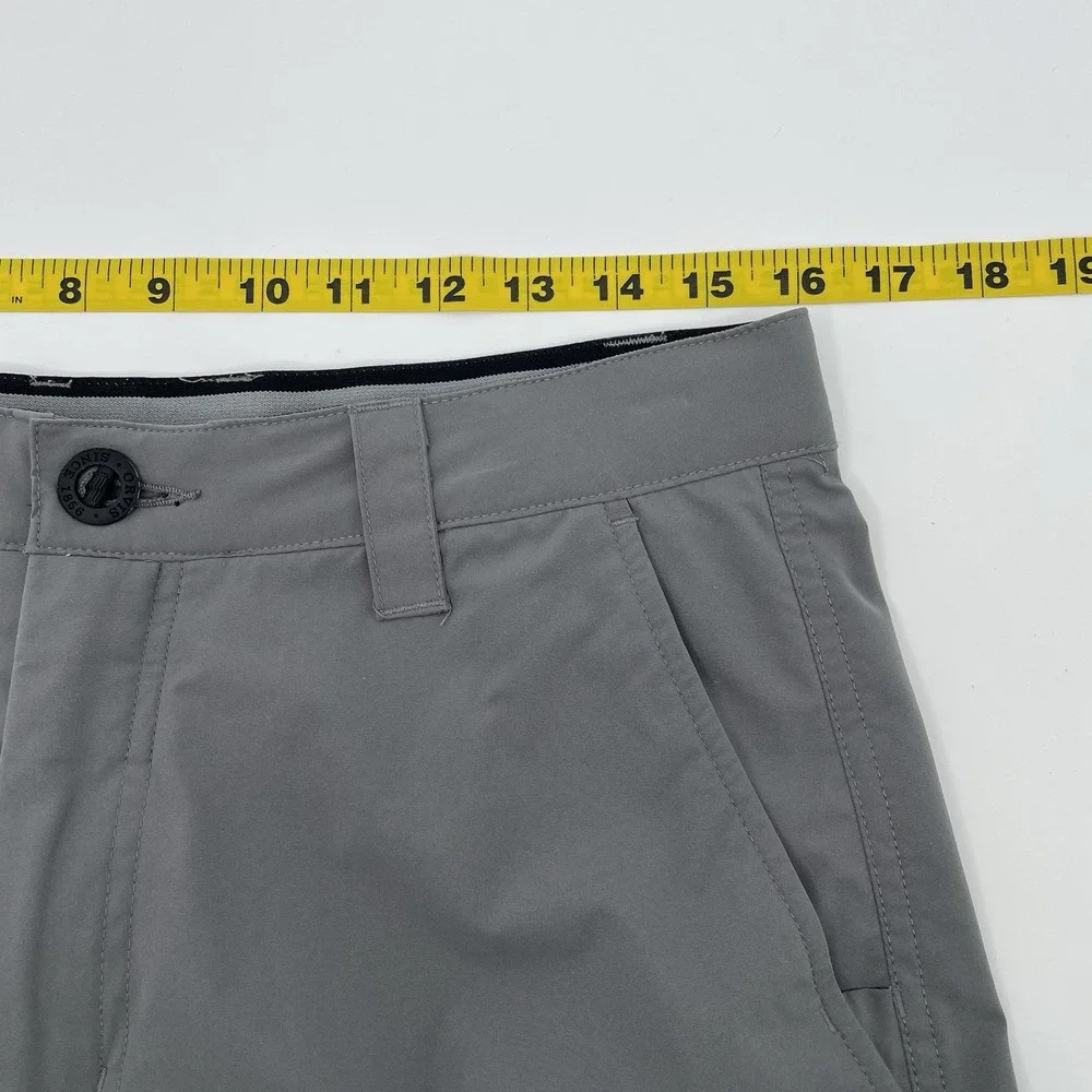 Orvis Men's Outdoor Utility Shorts Gray 32 Travel Fishing Hike Outdoor